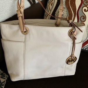 Michael kors white purse
